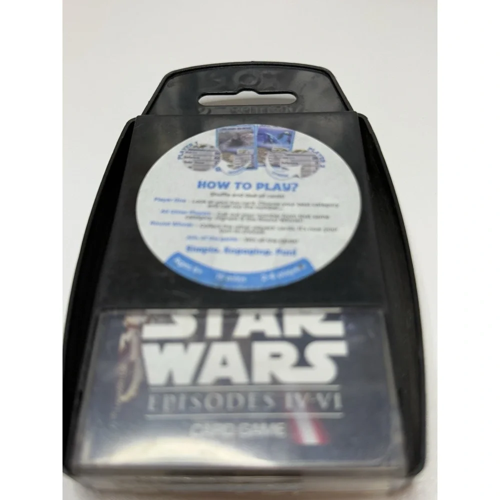 Star Wars Episodes IV–VI Card Game Lot Vintage 1990s Top Trumps‎ Style